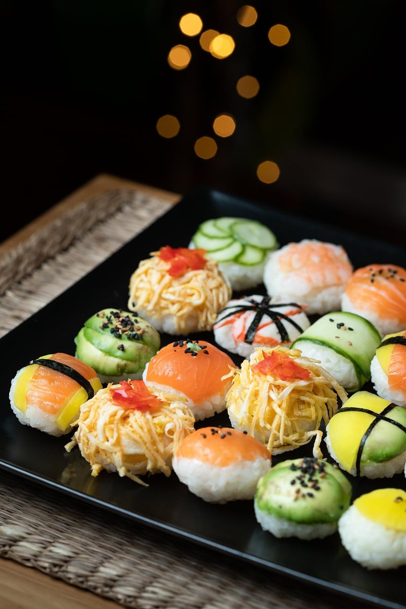 Rainbow Sushi
